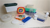 VINTAGE TUPPERWARE AND OTHER PLASTIC STORAGE CONTA