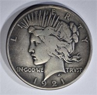 1921 PEACE DOLLAR FINE