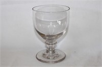 Victorian Glass Rummer,