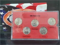 2001 Denver Mint State Quarter Set