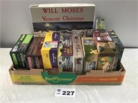 ASSORTMENT OF JIGSAW PUZZLES