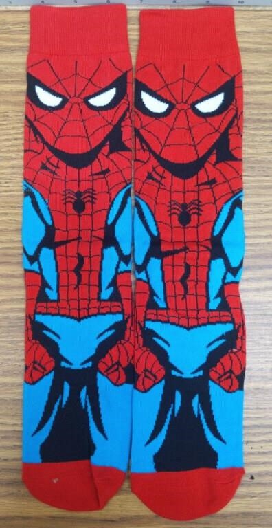 New Spiderman socks