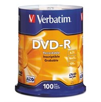 Verbatim DVD-R 4.7GB 16x AZO Recordable Media