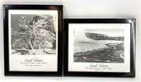 Pair Ansel Adams Small Framed Prints