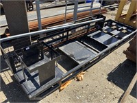 MOBILE SKID WITH TOOL AND FUEL CAGES AND