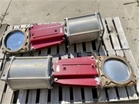 Qty (2) Mountain West 12" Knife Gate Valves