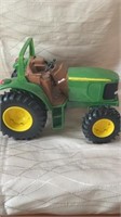 Plastic John Deer Tractor Toy
