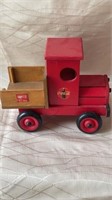 Wooden Coke Truck Toy