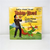 Sealed Louis Prima Let's Hear Robin Hood Disney LP