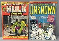 Marvel & ACG Comic Books; Hulk & Unknown