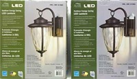 (2) Outdoor Energy Saving LED Lantern