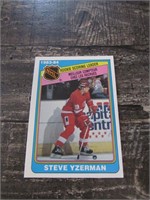 1984-85 OPC Steve Yzerman Rookie Scoring Leader