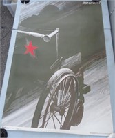 1988 Communist Red Army Veterans Propaganda Poster