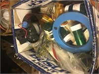 assorted items and storage containers