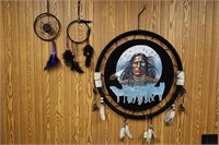 LOT OF 3 DREAM CATCHERS