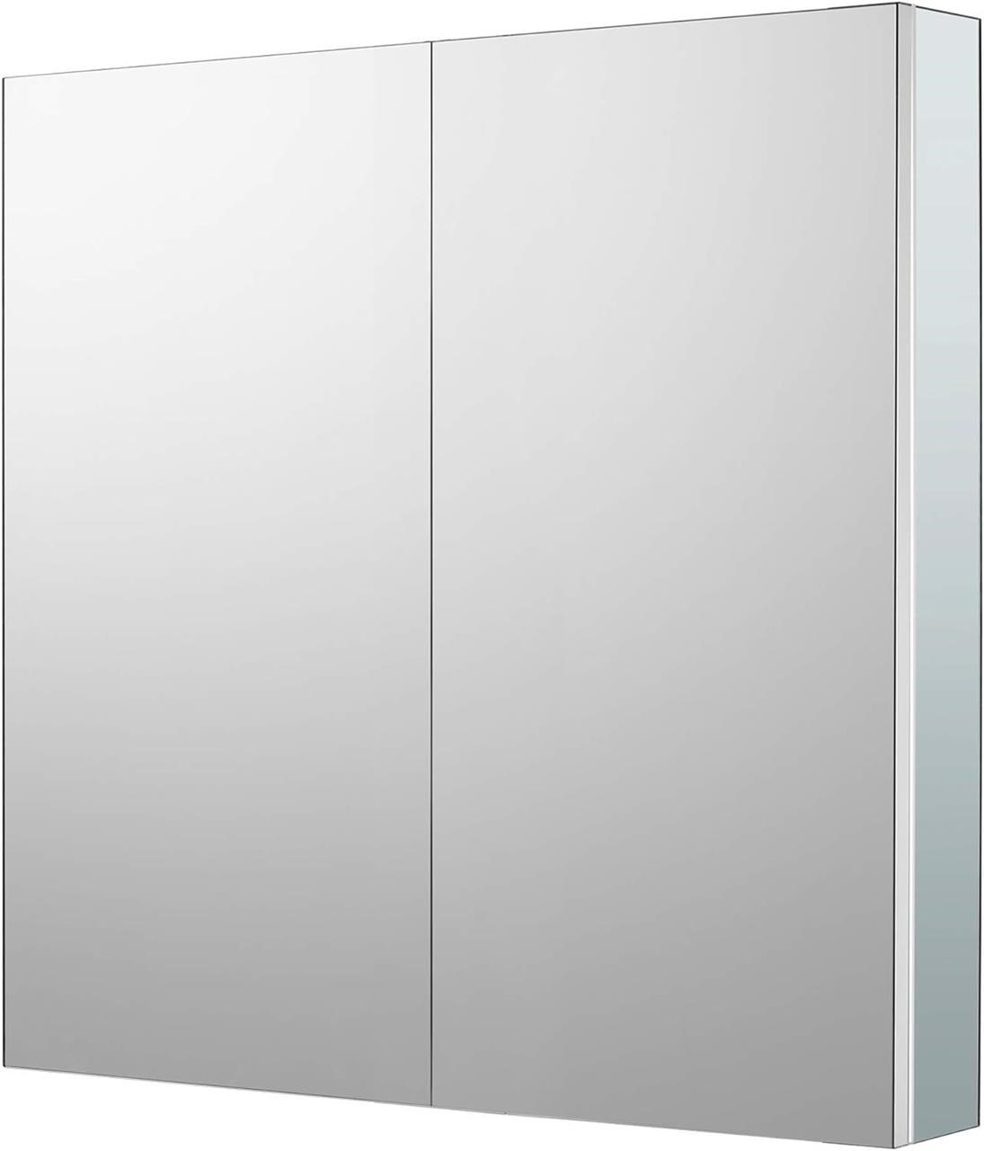 NEW $380 Aluminum Bathroom Medicine Cabinet
