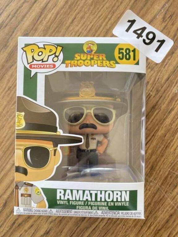 SUPER TROOPERS RAMATHORN FUNKO POP #581