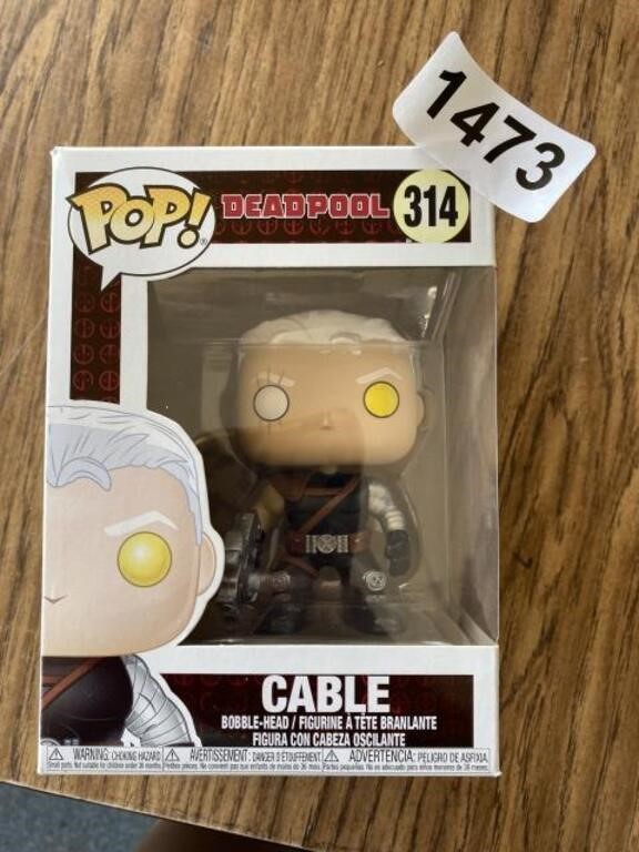 DEADPOOL CABLE FUNKO POP #314