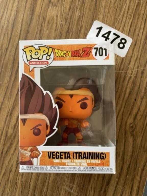 DRAGONBALL Z VAGETA TRAINING FUNKO POP #701