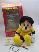Vtg World Of Wonder Talking Mickey Mouse Show