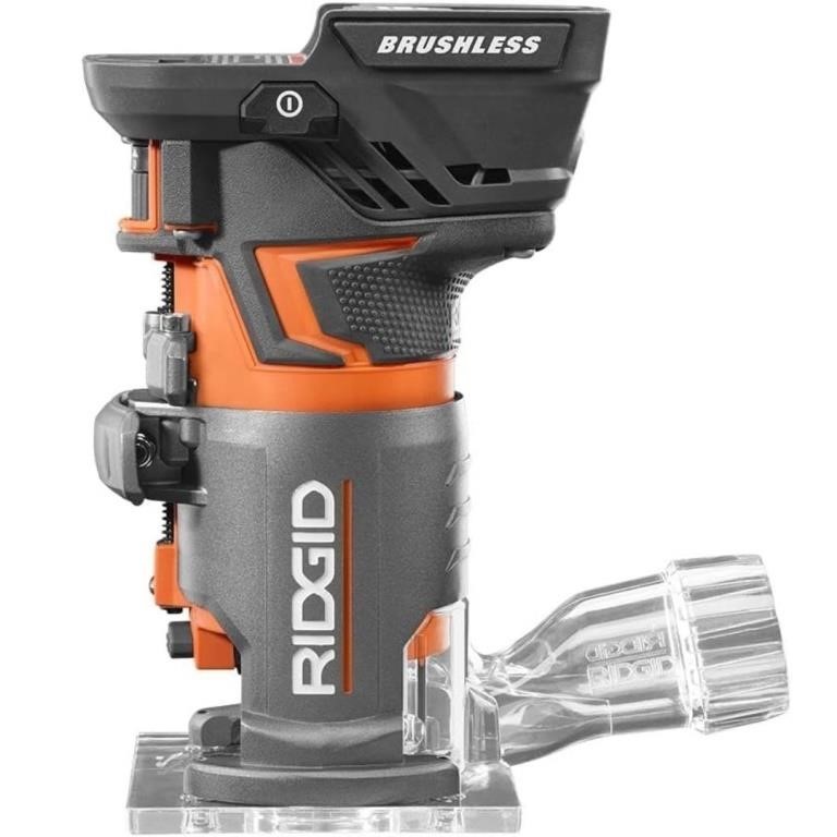 New $169 Ridgid 18V Octane Cordless Router