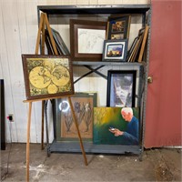20-pc Art Collection & Easel- 21 pc (ER)