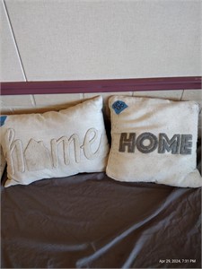 2 Home Decorative Throw pillows