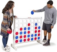 GoSports Giant Wooden Connect 4 Game Item#CF-4