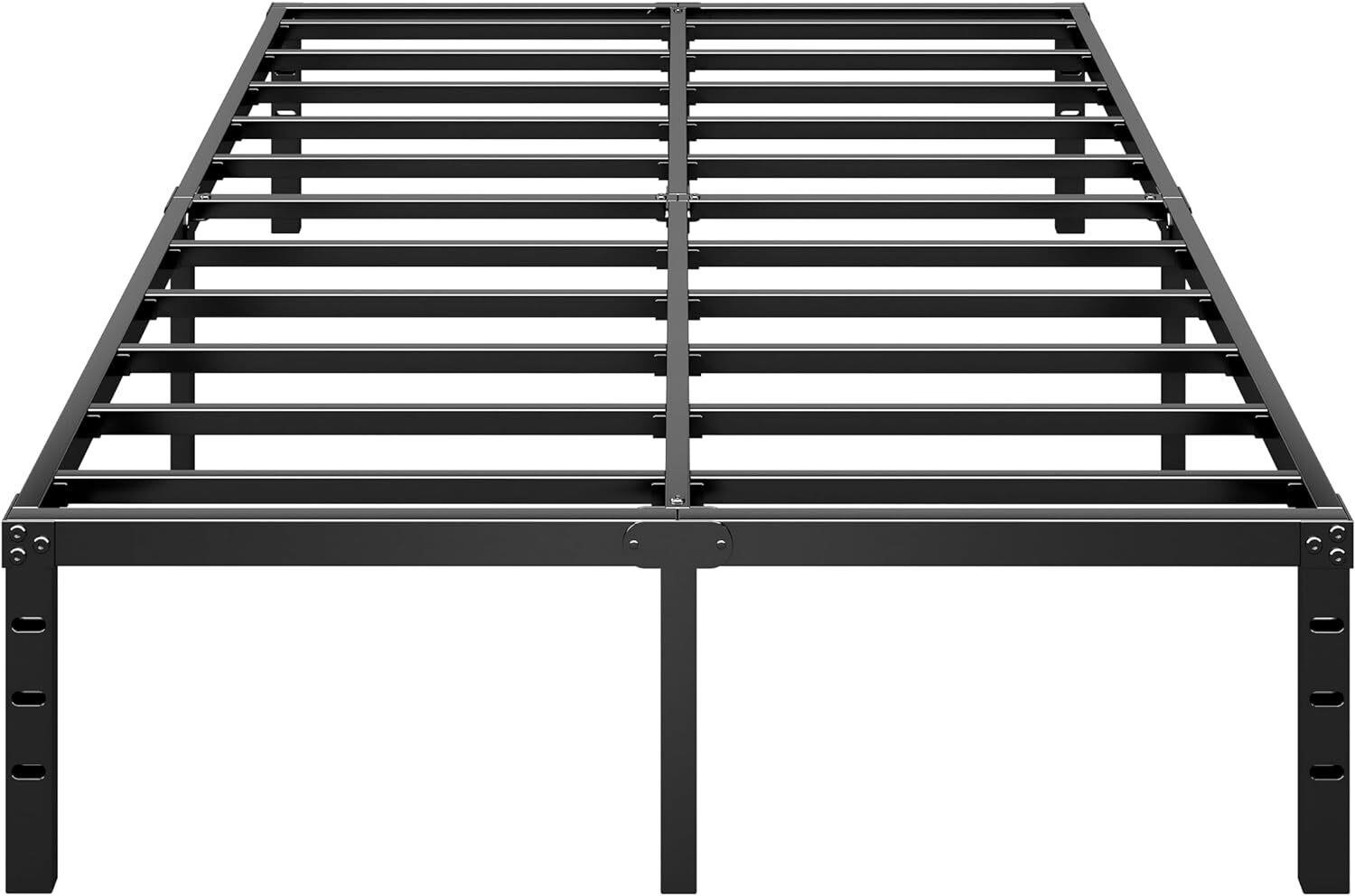 Queen 14 Metal Platform Bed Frame  No Box
