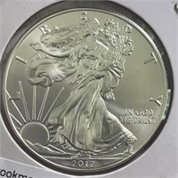 2012 American Eagle Silver GEM BU