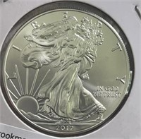 2012 American Eagle Silver GEM BU