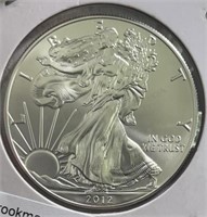 2012 American Eagle Silver GEM BU