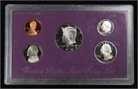 1993 United States Mint Proof Set 5 coins - No Out