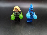 Lego Mini Figure Lot (Blue Guy & Chick)