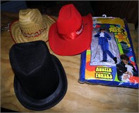 Austin Powers Costume & 3 Hats