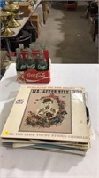 Records, Coca-Cola  bottles