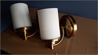 2 Brass Wall Sconces MSRP $200