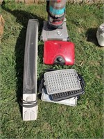 Hoover Vac, Delonghi Heater, Foreman Grill