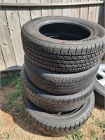 4 Tires without Rims