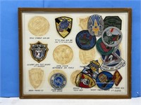 Framed Crests - Military Theme