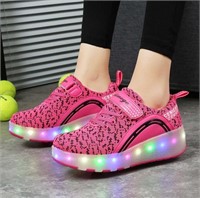 ( New ) Size : 27 Qneic Roller Shoes for Girls