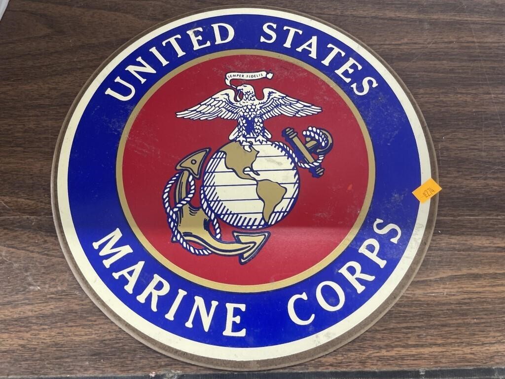 United States marine corp sign