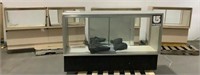 (4) Glass Display Cases