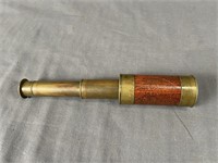 Small Antique Brass Telescope