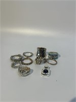 Assorted Rings & Pendant