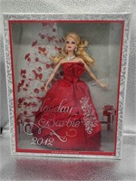 2012 Holiday Barbie doll