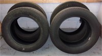 Set of 4 P275-55-R20 tires.