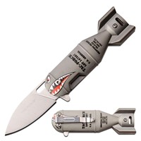 6.25" Tac-force Bomb Artwork Spring Assisted Knife