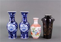 4 PC Assorted Chinese Porcelain Vase