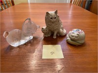 Decorative cat lot #51